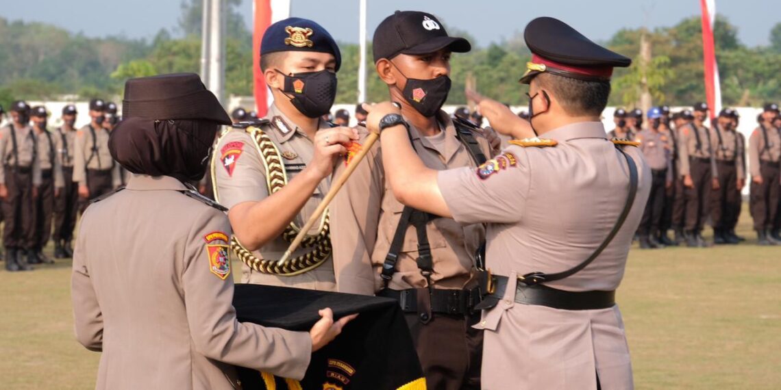 Kapolda Riau Buka Buka Secara Resmi Diktuk Bintara Polri T.A. 2021 SPN Polda Riau