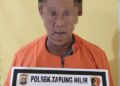 Lakukan KDRT Terhadap Istrinya, Kakek ini Terpaksa Diamankan Polsek Tapung Hilir