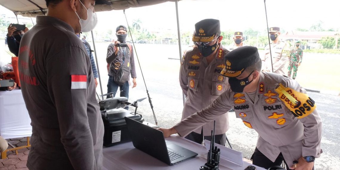 Kabaharkam Polri Apresiasi Pemanfaatan Tehnologi Untuk Penanganan Karhutla Di Riau