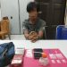 Tim Opsnal Satresnarkoba Polres Kampar Tangkap Pengedar Shabu di Desa Lipat Kain Selatan