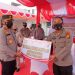Kapolda Riau Serahkan 30 Oksigen Konsentrator Bantuan Kapolri, Saat Resmikan Isoter Wisma Kemala