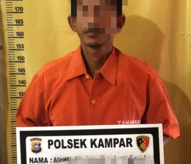 Lakukan KDRT Terhadap Istrinya, Warga Rumbio ini Diamankan Unit Reskrim Polsek Kampar