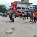Tim Justisi Gabungan Di Kampar Tindak Pelanggar Protkes Di Kasawan Plaza Bangkinang