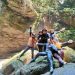 “Tim Jalan-jalan Horee” Susuri Danau PLTA Koto Panjang Kunjungi Destinasi Wisata “Gulamo”