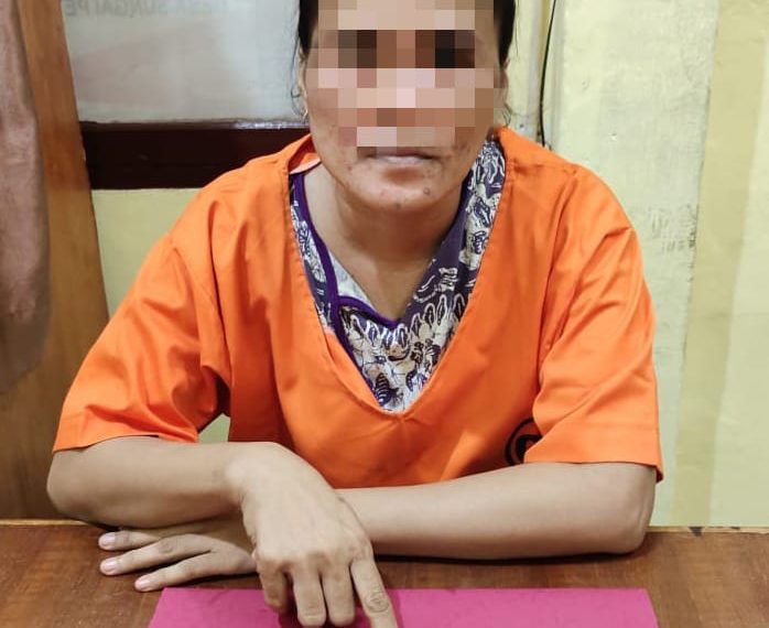 Sempat Buang BB Shabu Ke Sungai, IRT ini Ditangkap Polsek Kampar Kiri Hilir