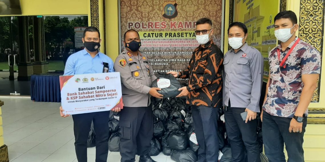 KSP Sahabat Mitra Sejati Melalui Polres Kampar Akan Salurkan 300 Paket Sembako Untuk Masyarakat