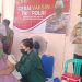 Polres Kampar Bersama RS Pelita Kembali Gelar Vaksinasi Di Daerah Terpencil Desa Sungai Agung