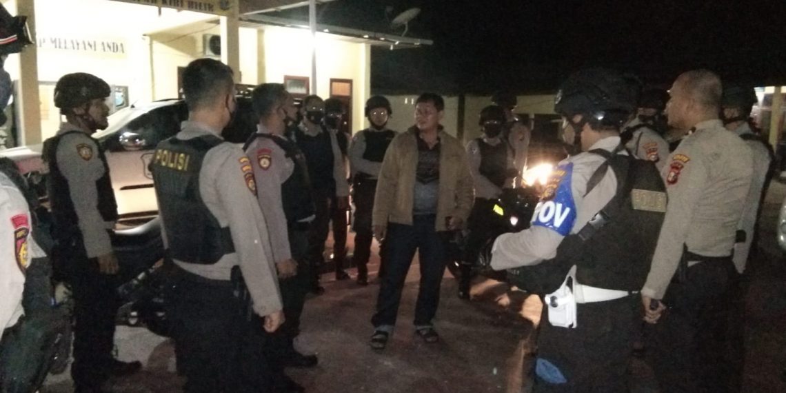 Antisipasi Tindak Kejahatan, Tim TEMBAK Polres Kampar Sasar Wilayah Kampar Kiri Hilir