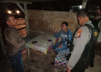Tim TEMBAK Polres Kampar Kembali Tertibkan Warung atau Kafe Penjual Miras Tanpa Izin