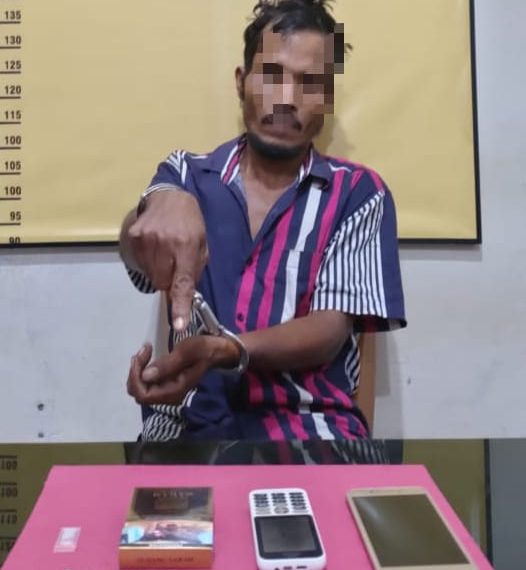 Kedapatan Ngantongi Shabu, Warga Tapung Hilir ini Diamankan Resnarkoba Polres Kampar
