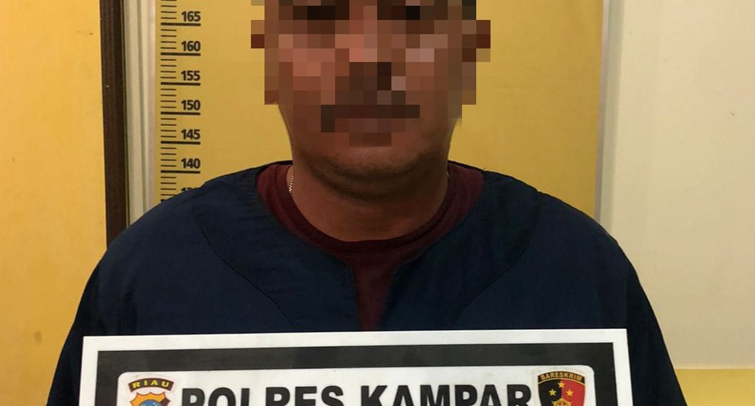 Tim Opsnal Satreskrim Polres Kampar Tangkap Pelaku Judi Togel di Desa Petapahan Jaya Tapung