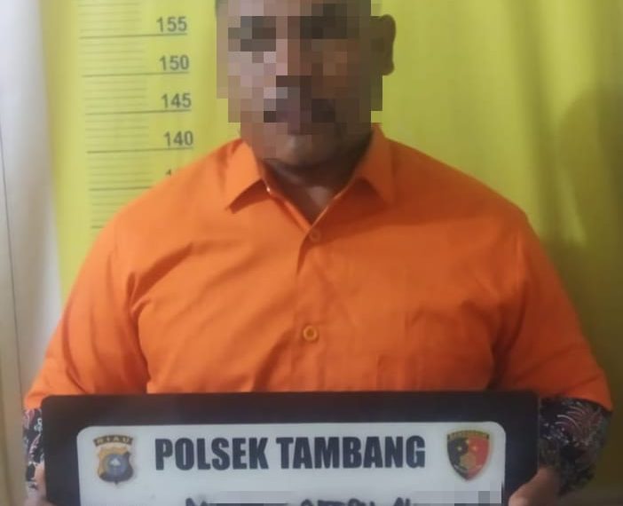 Aniaya Anggota Polri, Pria Sok Jago ini Akhirnya Diringkus Polsek Tambang 
