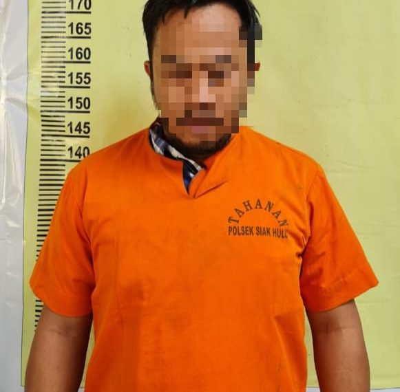Polsek Siak Hulu Tangkap Salahsatu Pelaku Pengeroyokan di Desa Pandau Jaya 6 Bulan Lalu