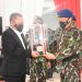Hut ke-76 Korps Brimob Polri, Bupati Kampar Terima Penghargaan dari Kapolda Riau.