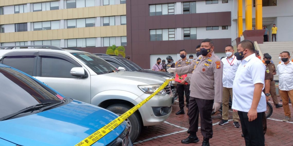 7 Mobil dan 4 Motor Tanpa Dokumen Ditemukan Tim Resmob, Yang Merasa Pemiliknya Diminta Hubungi Polda Riau