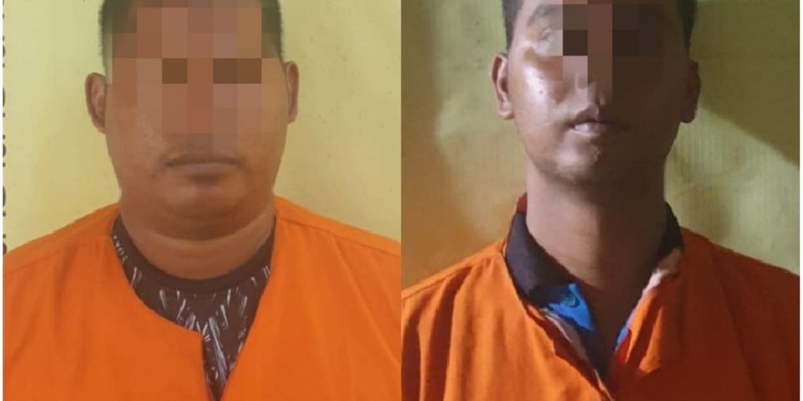 Unit Reskrim Polsek Siak Hulu Tangkap Pelaku Pencurian Rantai Alat Berat dan Penadahnya