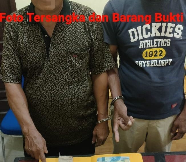 Unit Reskrim Polsek Siak Hulu Amankan 2 Pelaku Judi Togel di Desa Pandau Jaya