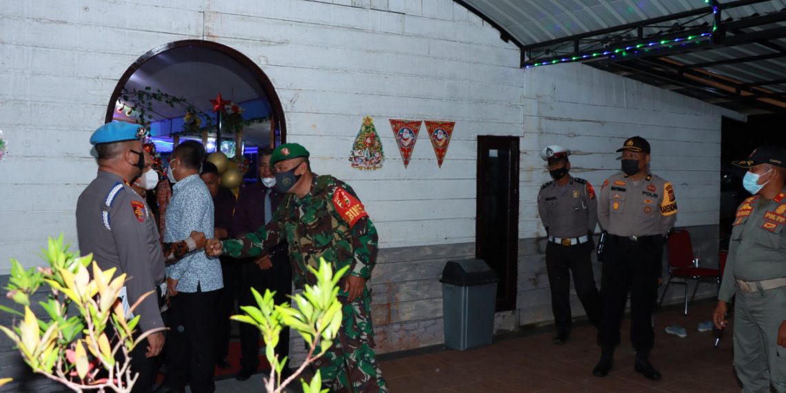 Polres Kampar Bersama Instansi Terkait, Gelar Patroli Gabungan Skala Besar Saat Malam Natal