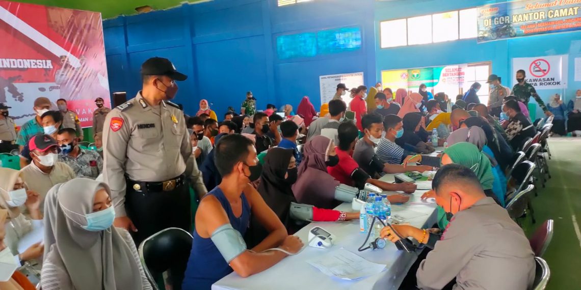 Dalam Sepekan Jumlah Warga Kab. Kampar Yang Vaksinasi Capai 99.515 Orang, Terbesar se-Riau