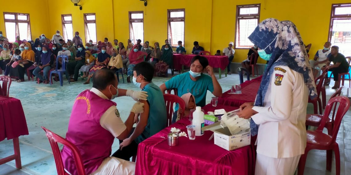 Percepatan Vaksinasi Covid-19 di Kab. Kampar Dinilai Berhasil, Diperkirakan Sudah 70 Persen
