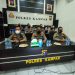 Konferensi Pers Akhir Tahun, Kapolres Kampar Sampaikan Capaian Kinerja Selama 2021