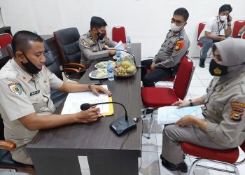 Kunjungan Tim Was Ops Lilin Lancang Kuning 2021 Polda Riau di Polres Kampar
