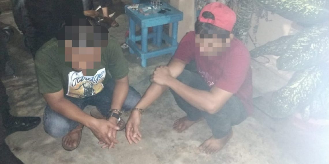 Saat Patroli Dimalam Hari, Tim TEMBAK Polres Kampar Amankan 2 Terduga Pelaku Narkoba
