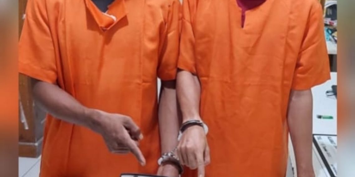 Unit Reskrim Polsek Tapung Hilir Tangkap Pelaku Curat di Desa Tebing Lestari