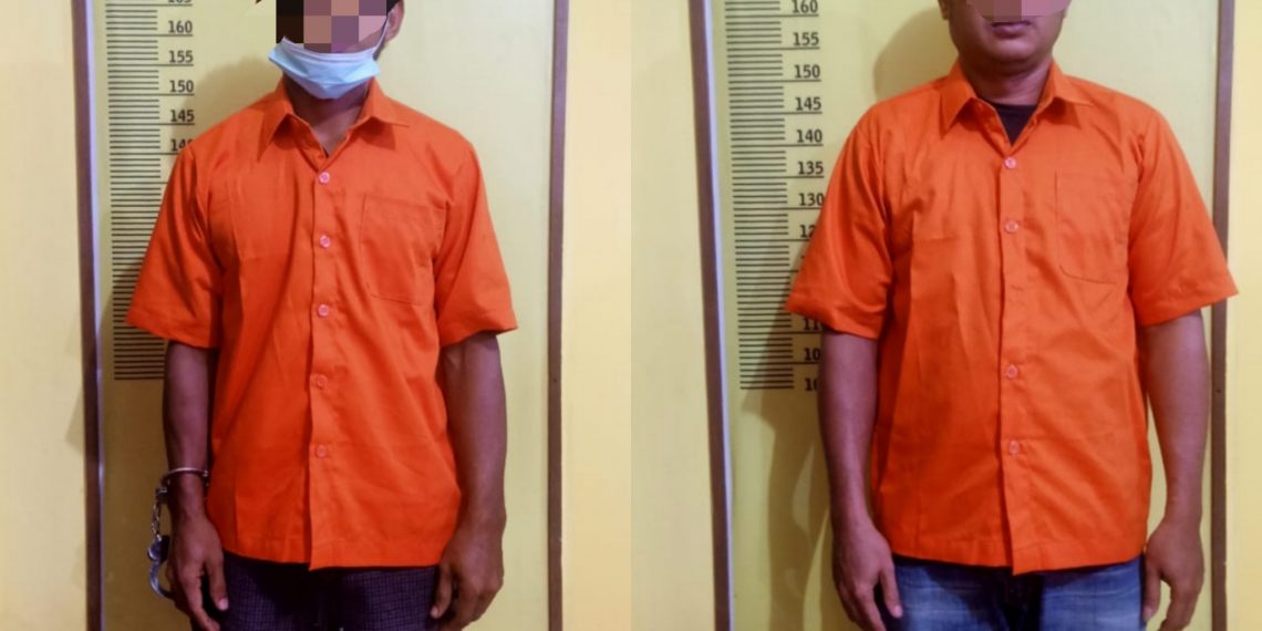 Unit Reskrim Polsek Kampar Kiri Amankan Pelaku Pesta Narkoba di Kebun Sawit