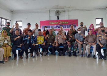 Percepatan Vaksinasi di Kec.Tambang, Kapolres kampar Merangkul Upika Kec.Tambang dan Kampa