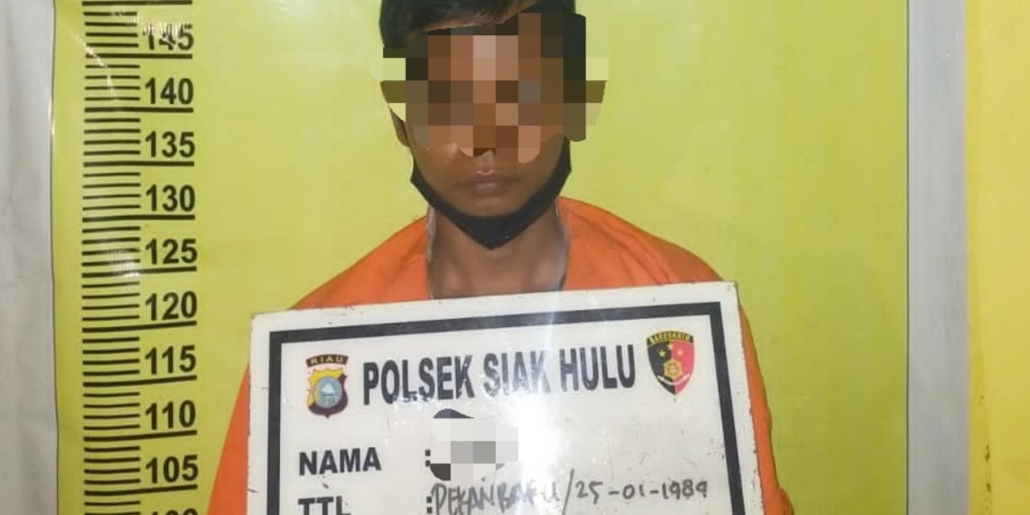 Polsek Siak Hulu Tangkap Pelaku Penganiayaan di Desa Kubang Jaya Kec. Siak Hulu