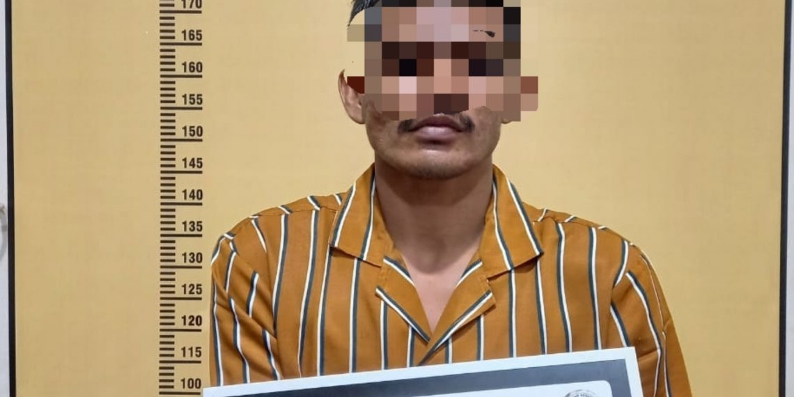 Resnarkoba Polres Kampar Tangkap Pelaku Pengedar Daun Ganja Kering di Desa Kuok