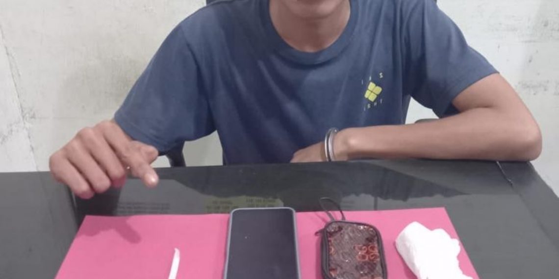 Kembali Sat Resnarkoba Polres Kampar Tangkap Bandar Narkoba di Kampar Utara