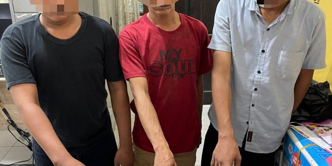 3 Bandar Narkoba di Desa Kubang Jaya, Di Tangkap Tim Opsnal Satresnarkoba Polres Kampar