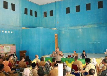 Kapolres Kampar Gandeng Seluruh Kades dan Kepsek dalam Percepatan Vaksinasi