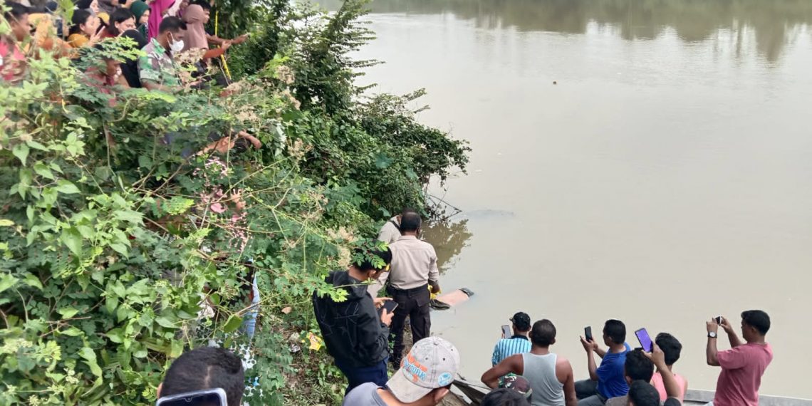 Penemuan Sesosok Mayat Tak Dikenal Terapung Disungai Di Desa Salo, Begini Ciri-cirinya