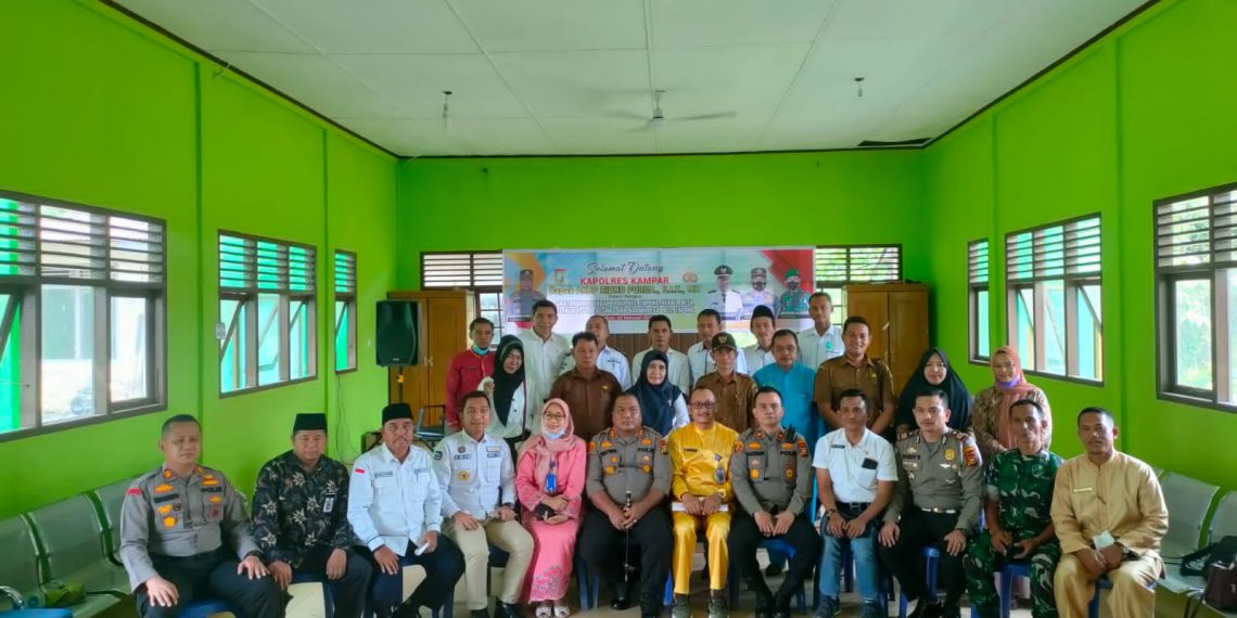 Kapolres Kampar Rangkul Stake Holder dalam Percepatan Vaksin di Tapung Hulu