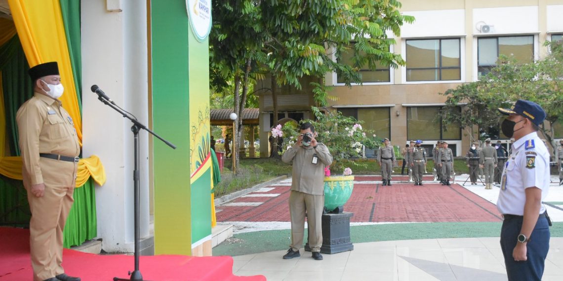 Sekda Kampar ; Selaku Aparatur Kita Harus Berintegritas Tinggi Untuk Capai Prestasi . 