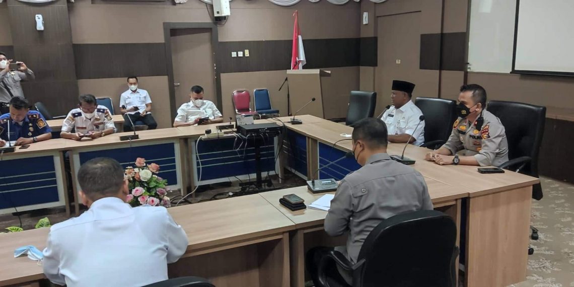 Waka Polres Hadiri Rapat Koordinasi Kesiapan Menghadapi Hari Raya Idul Fitri