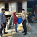 Jumat Barokah, Polsek Tambang Berbagi Sembako Kepada Warga Kurang Mampu