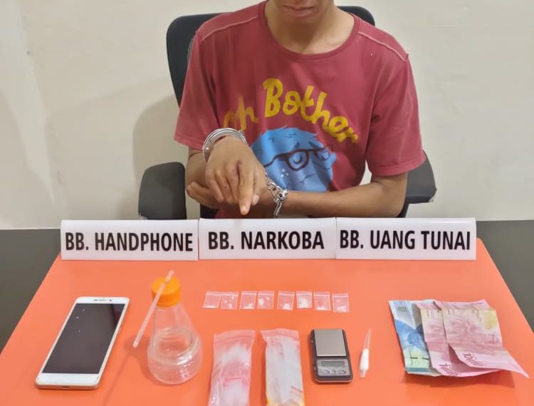 Ingin Transaksi, Warga Pekanbaru di Ciduk Satresnarkoba
