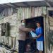 Polsek Kampar kiri Hilir peduli dengan masyarakat terdampak banjir yang kurang mampu Di rantau kasi