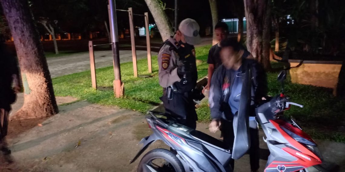 Ciptakan Rasa Aman dan Nyaman, Team Tembak Polres Kampar Rutin Patroli Malam