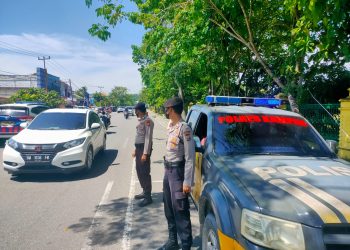 Sat Samapta Polres Kampar Gencar Patroli di Tempat Rawan Gangguan Harkamtibmas