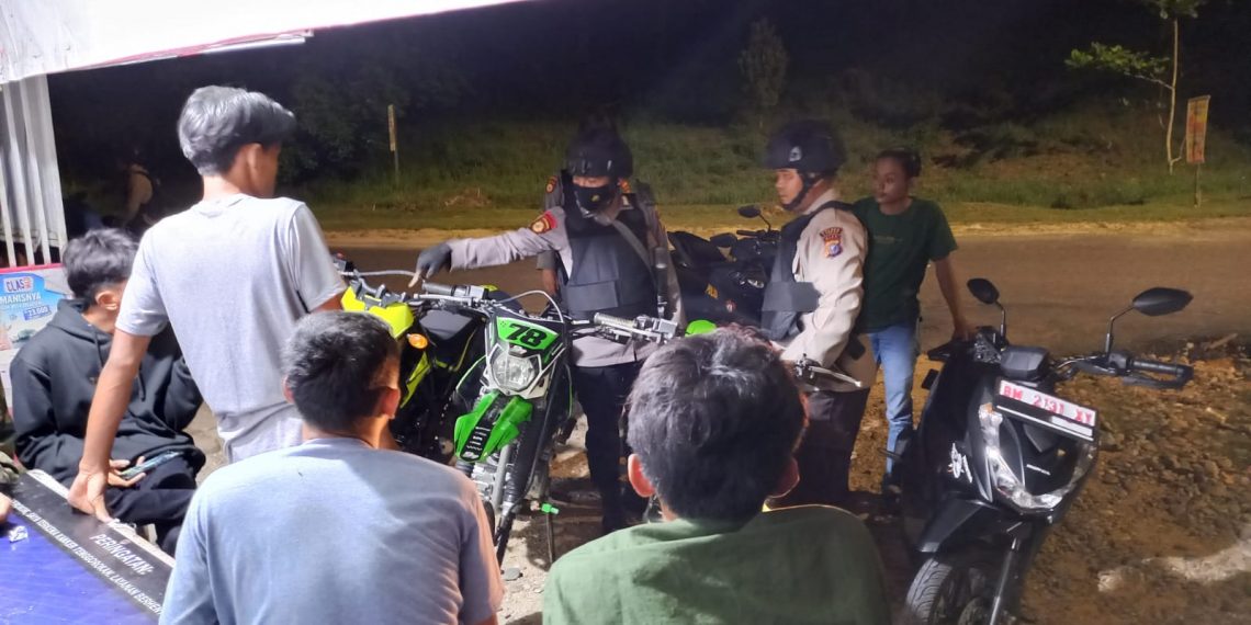 Demi Masyarakat, Tim Tembak Terus Gelar Patroli Jam Malam