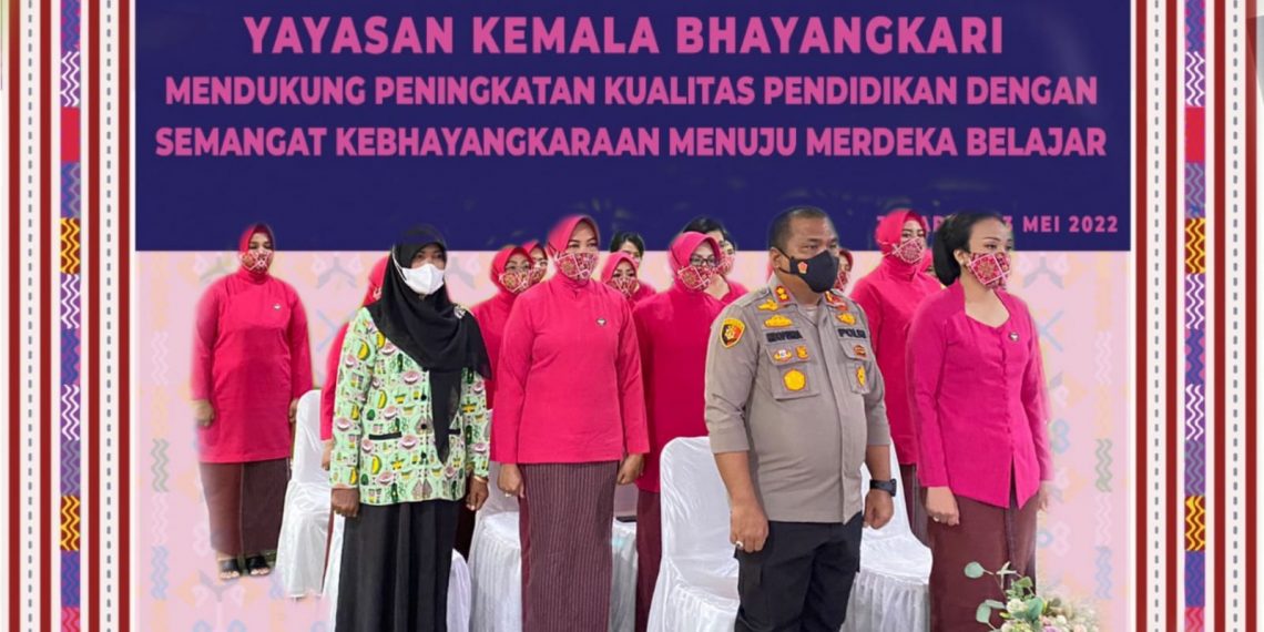 Kapolres Kampar Hadiri Syukuran HUT Bhayangkari ke – 42