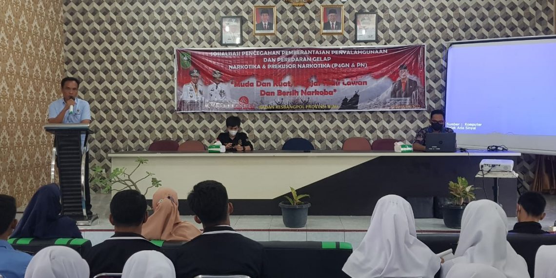 Wujudkan Kampar Bersih dari Narkoba, Polres Kampar Gencar Sosialisasi