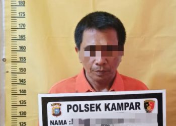 Pelaku Judi Online Sydney di Ringkus Polsek Kampar di Warung Kopi