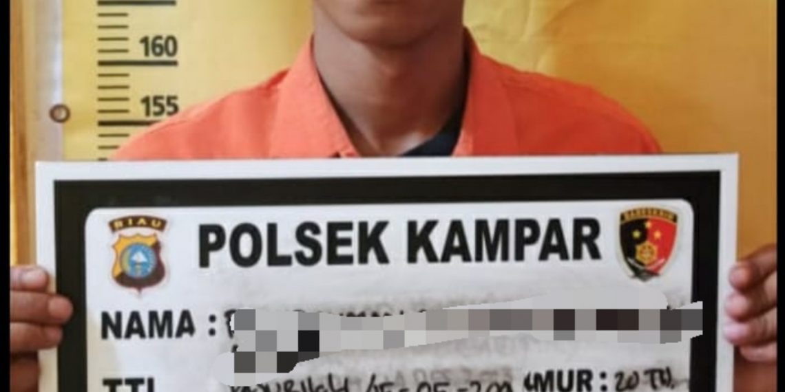Aniaya Anak Dibawah Umur, Pemuda Ini Diamankan Polsek Kampar