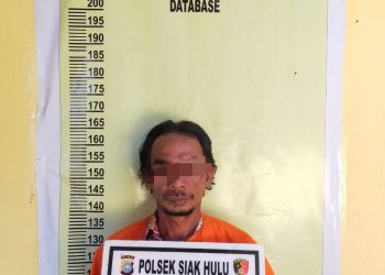 Bongkar Rumah Warga, Polsek Siak Hulu Tangkap Pelaku ke Sumatra Utara